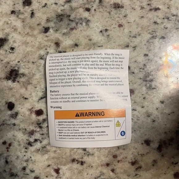 Disney’s Beauty and the Beast Musical Mug that Plays the song “Be Our Guest” NWT - Picture 10 of 12